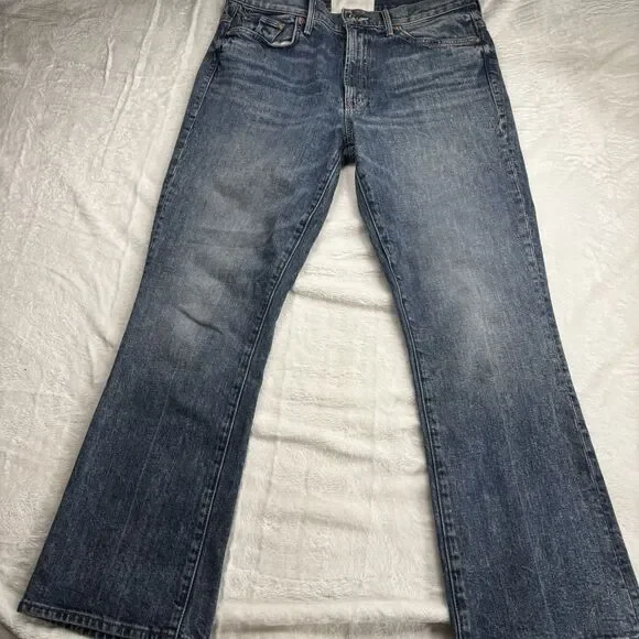 Mother Superior The Insider Ankle Jeans Womens 30 Destination Unknown  Blue - Picture 4 of 15